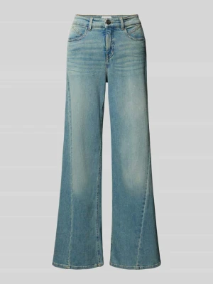 Jeansy o szerokim kroju z efektem znoszenia model ‘Melly cooles’ OPUS PANTS