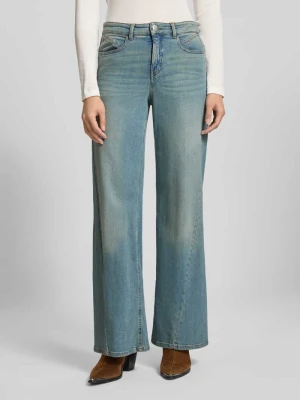 Jeansy o szerokim kroju z efektem znoszenia model ‘Melly cooles’ OPUS PANTS