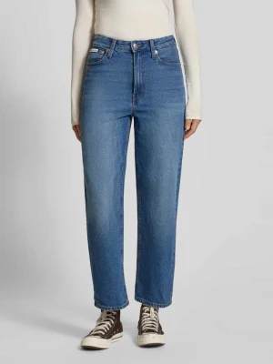 Jeansy o szerokim kroju z naszywką z logo model ‘Barrel’ Calvin Klein Jeans