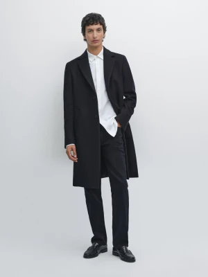 Jeansy O Zwężanym Kroju - Niebieski - - Massimo Dutti - Mężczyzna