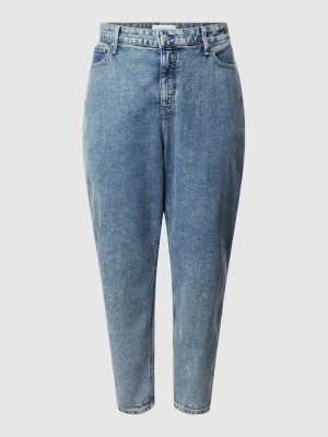 Jeansy PLUS SIZE o kroju mom fit z denimu CK Jeans Plus