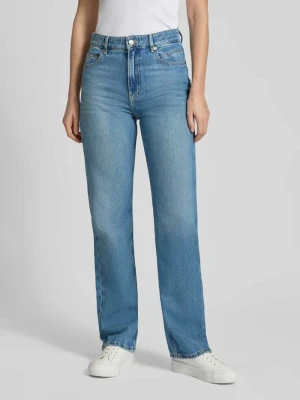 Jeansy proste o kroju regular fit z czystej bawełny model ‘ADA’ Boss Orange