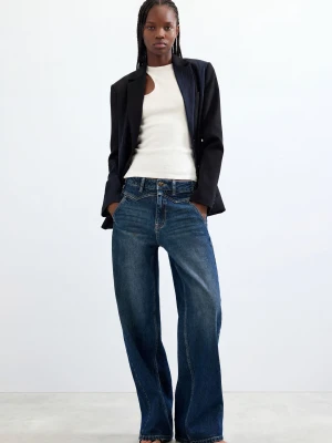 Jeansy regular Desigual niebieski