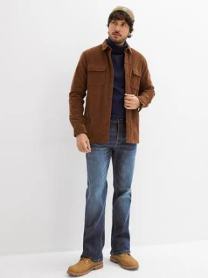 Jeansy regular fit, o kroju bootcut bonprix