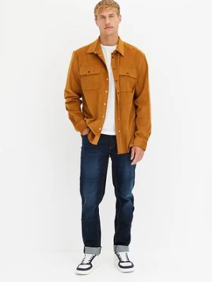 Jeansy regular fit, tapered w wygodnym fasonie bonprix