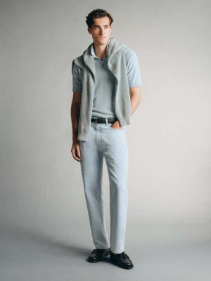JEANS GAURA rozbielony niebieski - Mężczyzna - MANGO MAN