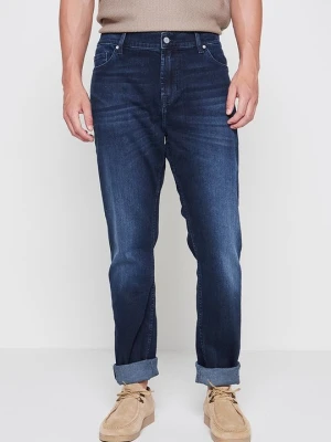 Jeansy Relaxed Fit 7 For All Mankind granatowy