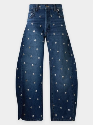 Jeansy Relaxed Fit A.W.A.K.E. MODE niebieski denim