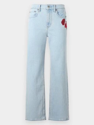 Jeansy Relaxed Fit Abercrombie & Fitch jasnoniebieski denim