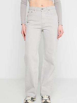 Jeansy Relaxed Fit Abercrombie & Fitch jasnoszary