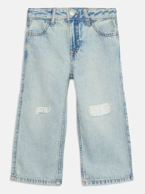 Jeansy Relaxed Fit Abercrombie & Fitch niebieski