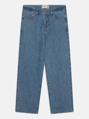 Jeansy Relaxed Fit Abercrombie & Fitch niebieski