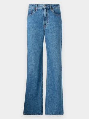 Jeansy Relaxed Fit Abercrombie & Fitch niebieski denim