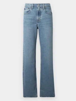 Jeansy Relaxed Fit Abercrombie & Fitch niebieski denim