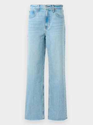 Jeansy Relaxed Fit Abercrombie & Fitch niebieski denim