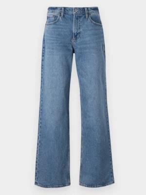 Jeansy Relaxed Fit Abercrombie & Fitch niebieski denim