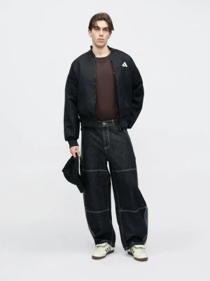 Jeansy Relaxed Fit adidas Originals granatowy