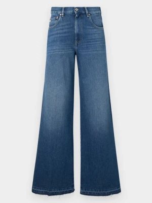 Jeansy Relaxed Fit Ag Jeans ciemnoniebieski