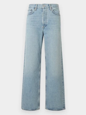 Jeansy Relaxed Fit Agolde jasnoniebieski denim
