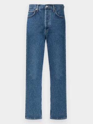 Jeansy Relaxed Fit Agolde niebieski denim