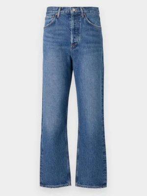 Jeansy Relaxed Fit Agolde niebieski denim
