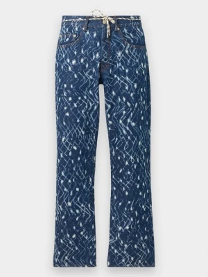 Jeansy Relaxed Fit Aries niebieski