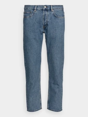 Jeansy Relaxed Fit ARKET niebieski denim