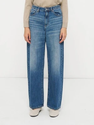 Jeansy Relaxed Fit Armani Exchange szafirowy