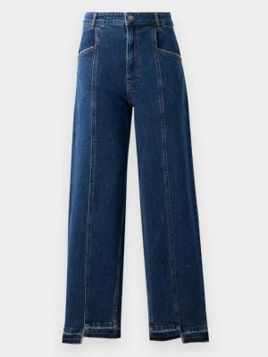Jeansy Relaxed Fit BAUM UND PFERDGARTEN niebieski denim