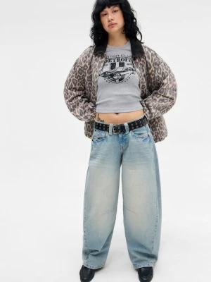 Jeansy Relaxed Fit BDG Urban Outfitters niebieski