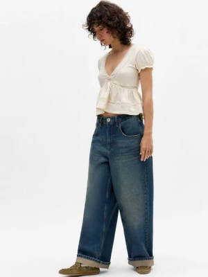 Jeansy Relaxed Fit BDG Urban Outfitters niebieski denim