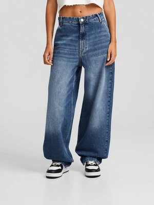 Jeansy Relaxed Fit Bershka