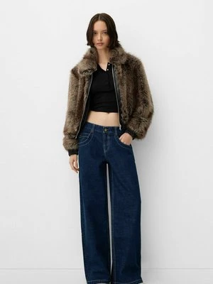Jeansy Relaxed Fit Bershka