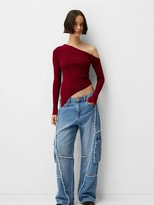 Jeansy Relaxed Fit Bershka