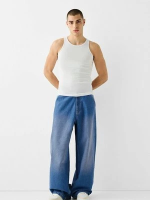 Jeansy Relaxed Fit Bershka