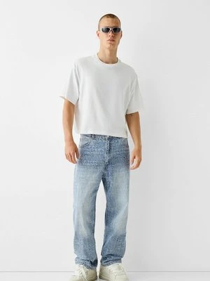 Jeansy Relaxed Fit Bershka