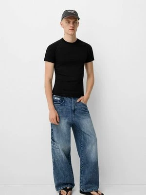 Jeansy Relaxed Fit Bershka