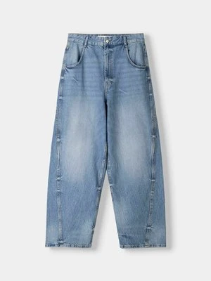 Jeansy Relaxed Fit Bershka