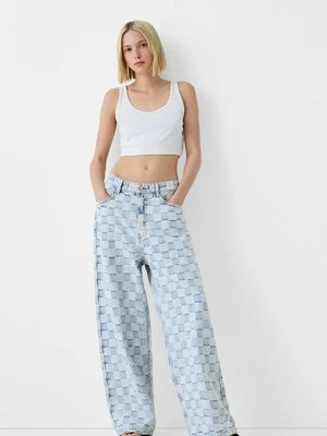 Jeansy Relaxed Fit Bershka