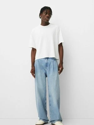 Jeansy Relaxed Fit Bershka