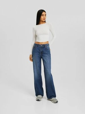 Jeansy Relaxed Fit Bershka