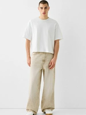 Jeansy Relaxed Fit Bershka