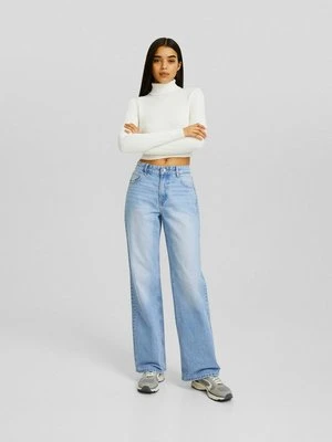 Jeansy Relaxed Fit Bershka
