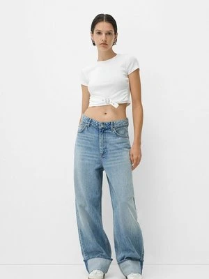 Jeansy Relaxed Fit Bershka
