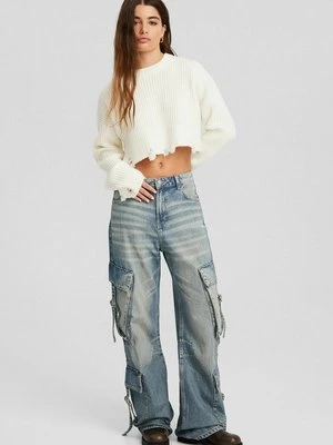 Jeansy Relaxed Fit Bershka