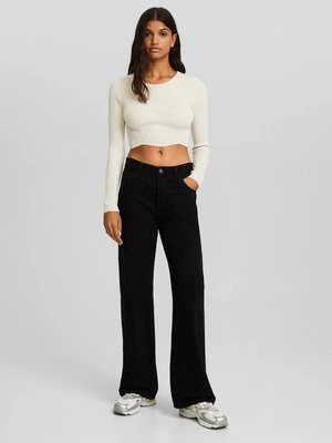 Jeansy Relaxed Fit Bershka