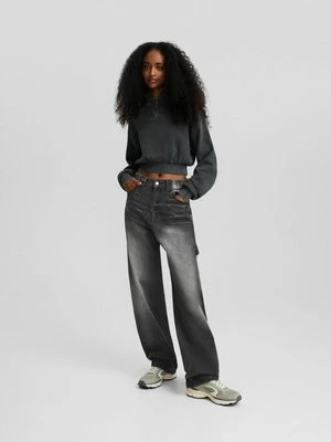 Jeansy Relaxed Fit Bershka