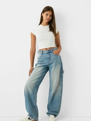 Jeansy Relaxed Fit Bershka