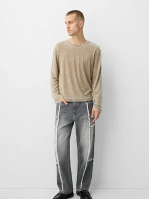 Jeansy Relaxed Fit Bershka