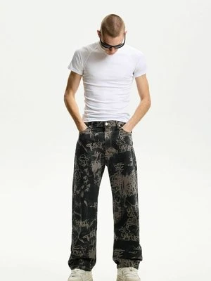 Jeansy Relaxed Fit Bershka